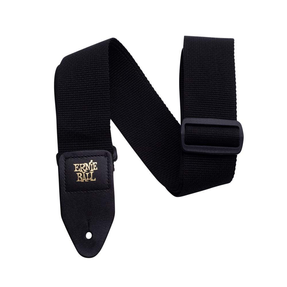 ERNIE BALL P04037 - Siyah Polypro Gitar Askısı