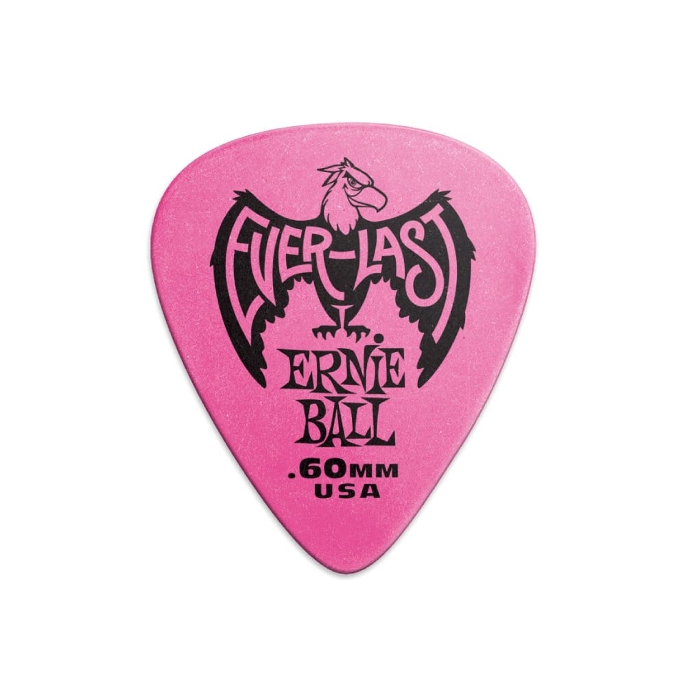 ERNIE BALL P09179 Everlast Pembe 60 mm 12li Paket Pena