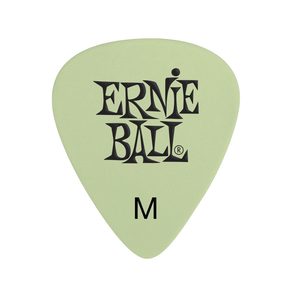ERNIE BALL P09225 GLOW/DRK Medium Pena (12 Adet )