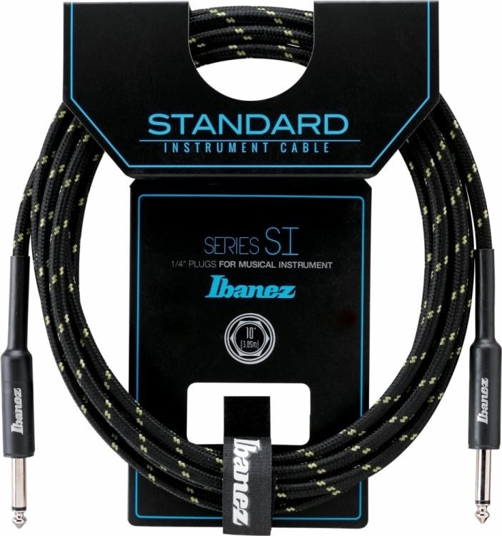 Ibanez SI10-BG 3 Metre Siyah Enstrüman Kablosu