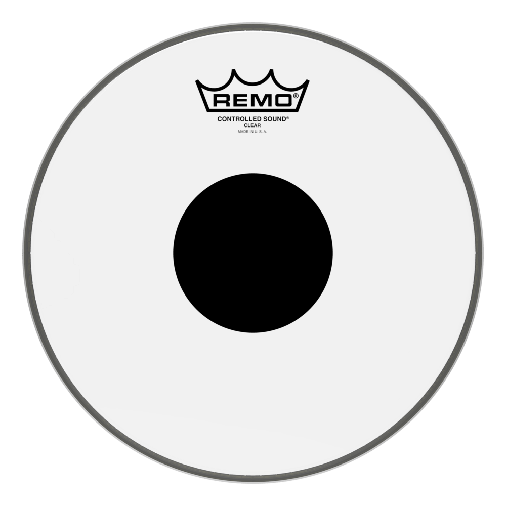 REMO CS-0310-10- Controlled Sound® Şeffaf Top Black Dot™ 10