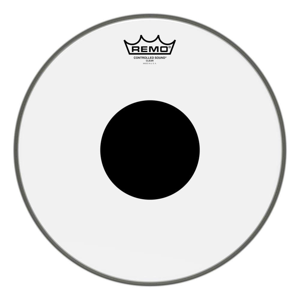 REMO CS-0313-10- Controlled Sound® Şeffaf Top Black Dot™ 13