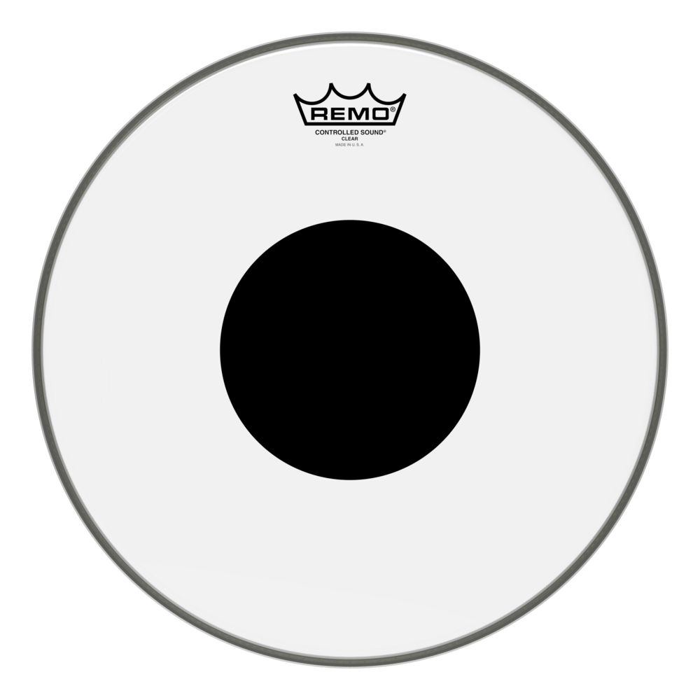 REMO CS-0314-10- Controlled Sound® Şeffaf Top Black Dot™ 14