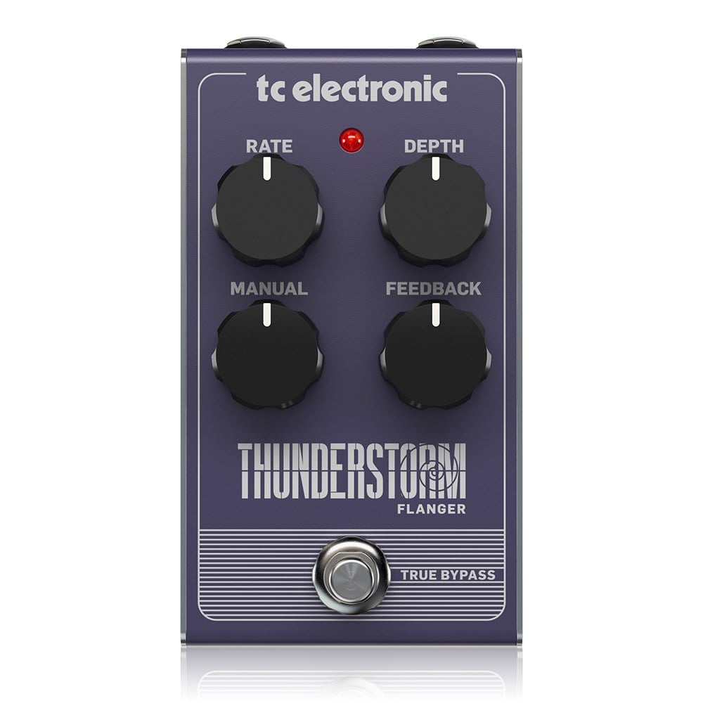 TC Electronic THUNDERSTORM FLANGER Vintage-Style Flanger Pedal