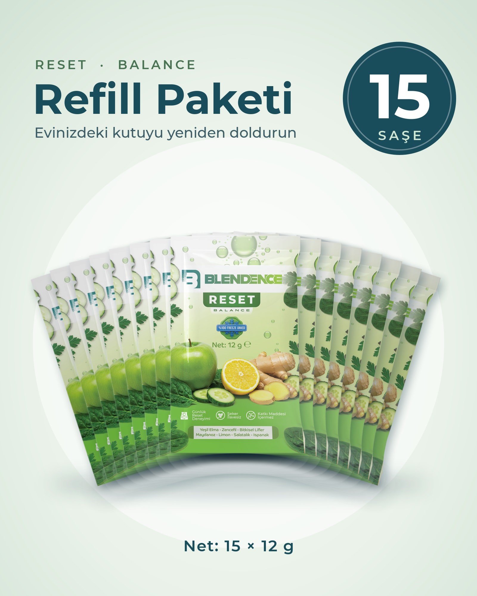Reset Balance - 15'li Refill Paketi