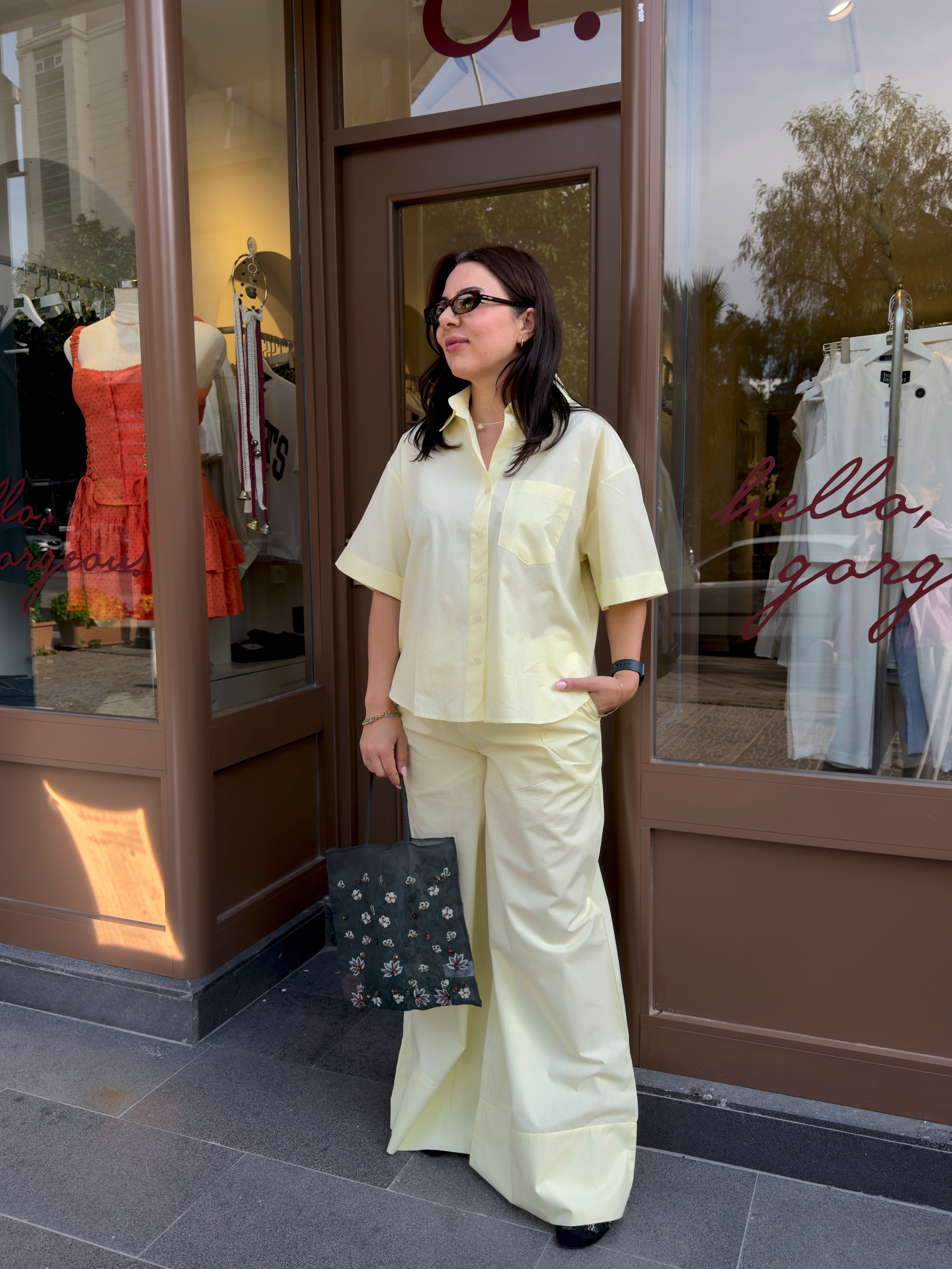ZRA Model Poplin Takım