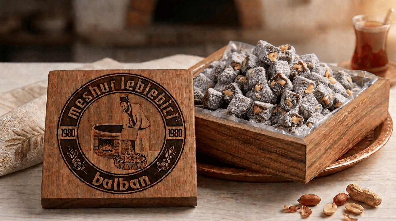 Kakaolu Yer Fıstıklı Mini Lokum