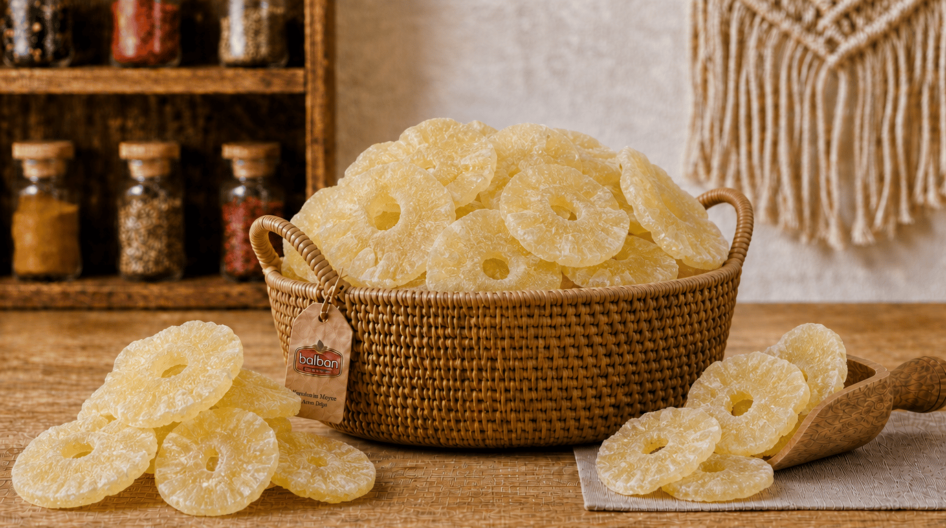 Kurutulmuş Ananas