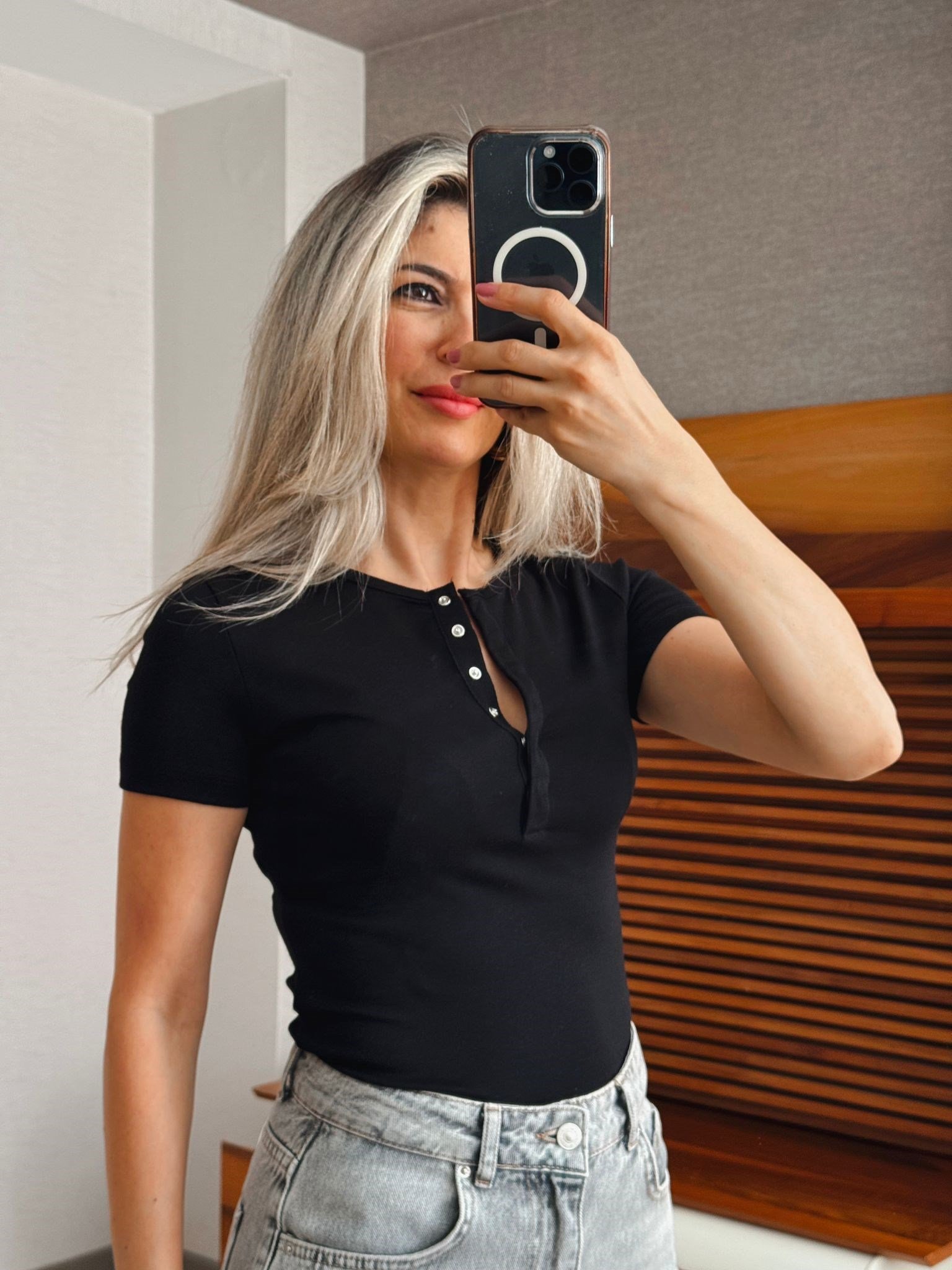 BASİC ÇITÇITLI TOP BLUZ