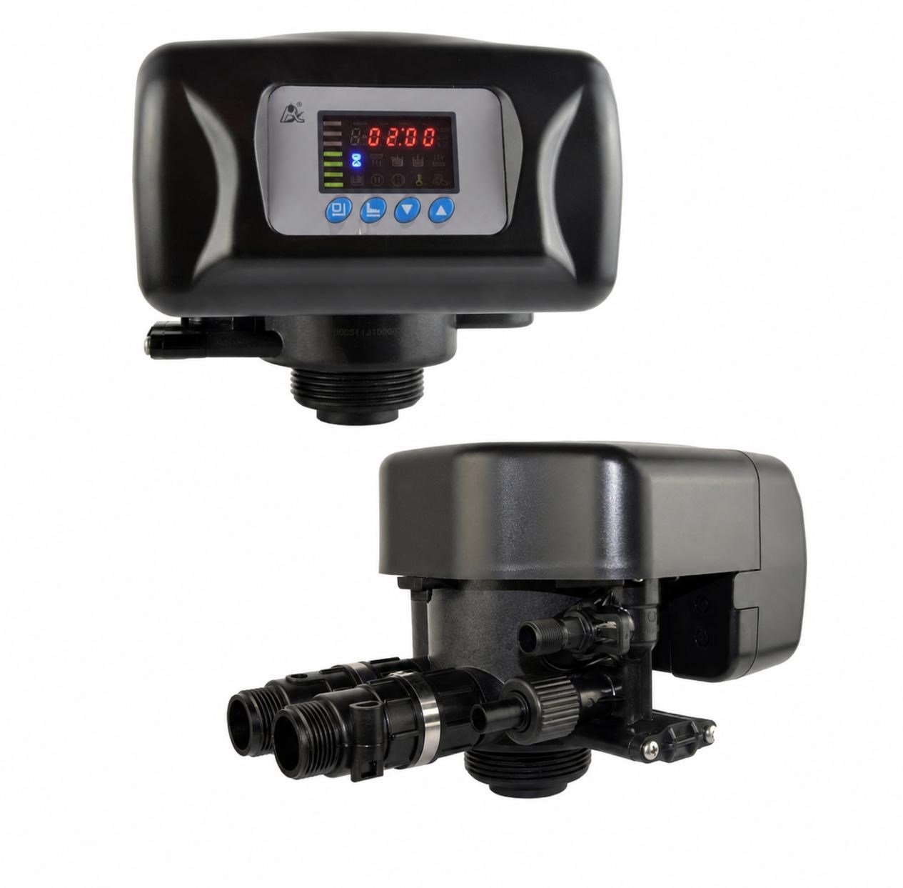 Runxin F92B3 1'' Tam Otomatik Timer - Volümetrik Yes Bypass Yumuşatma Valfi