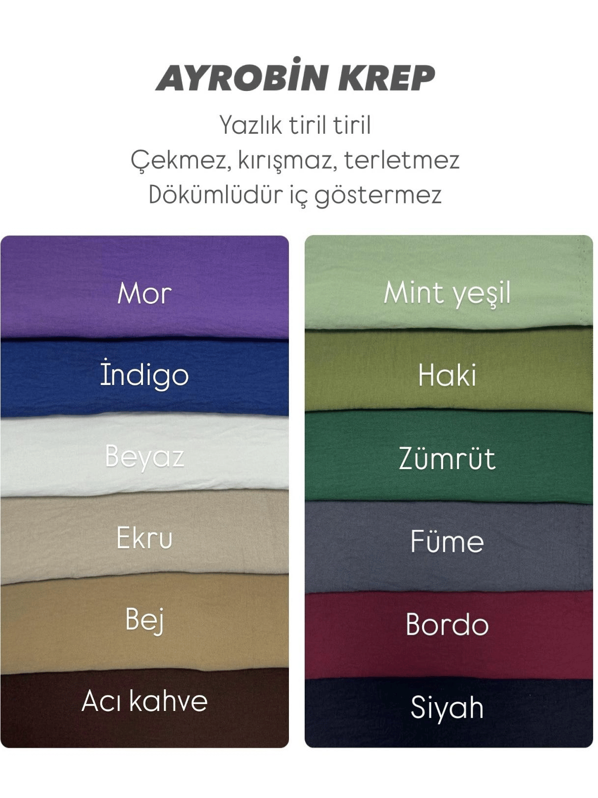 2’ Lİ AYROBİN YIRTMAÇLI ABAYA TAKIM
