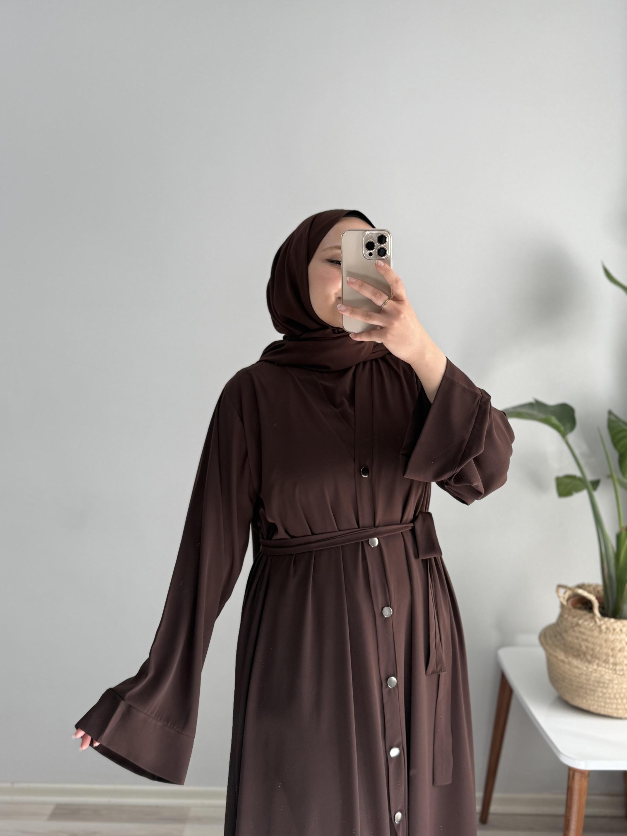 2'Lİ ÇITÇITLI ABAYA TAKIM / İÇLİKLİ