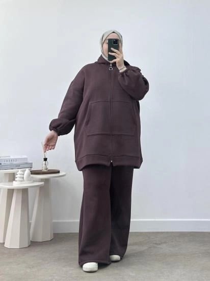 2’Lİ KIŞLIK SWEAT HIRKA TAKIM