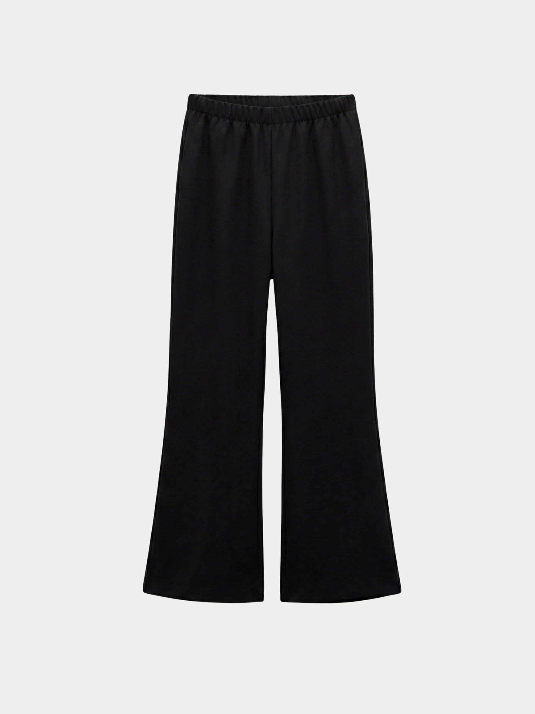 FLARE PAÇA KREP CEPLİ PANTOLON