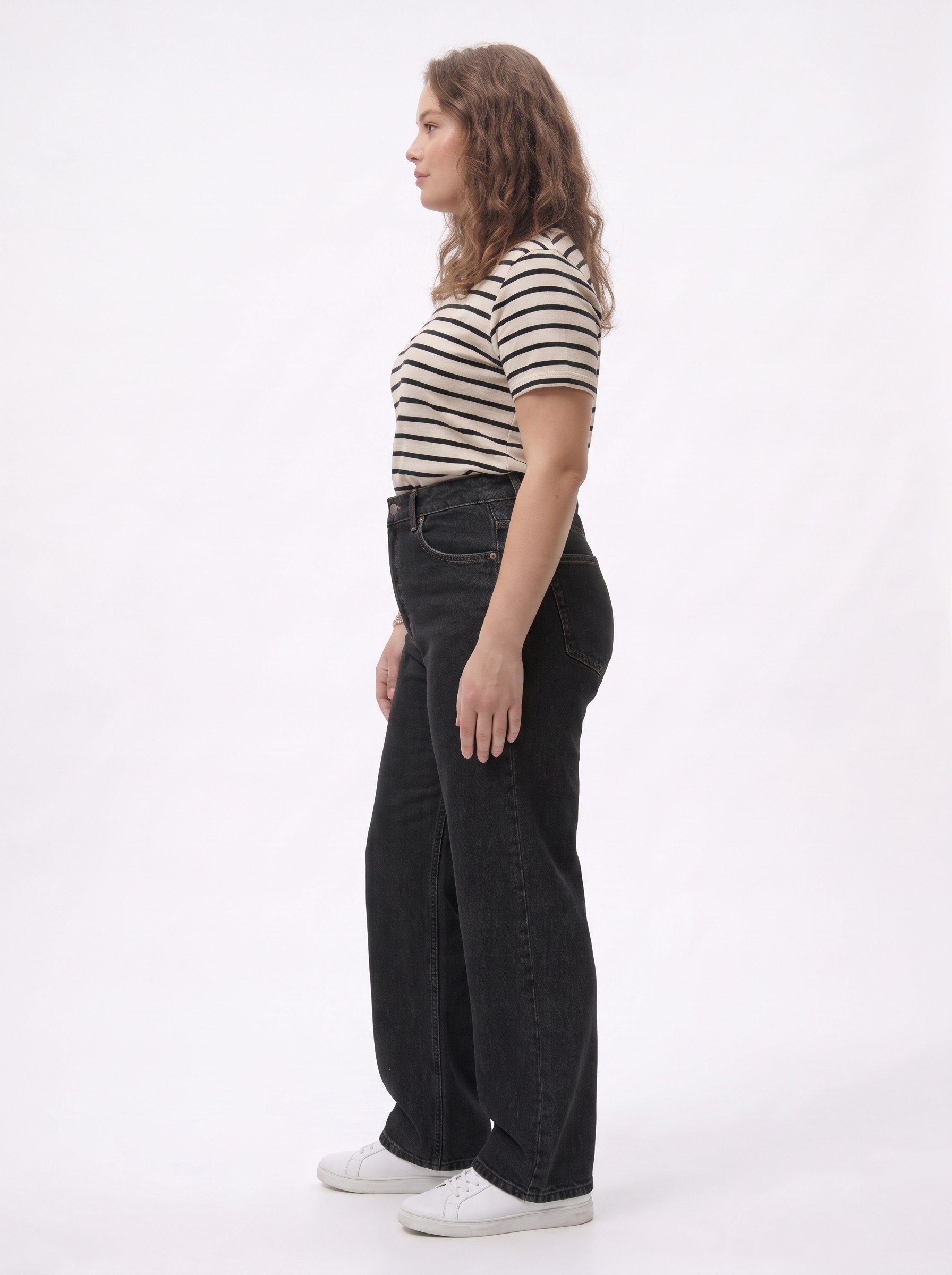 LİKRALI BOL PAÇA KOT PANTOLON | JEAN