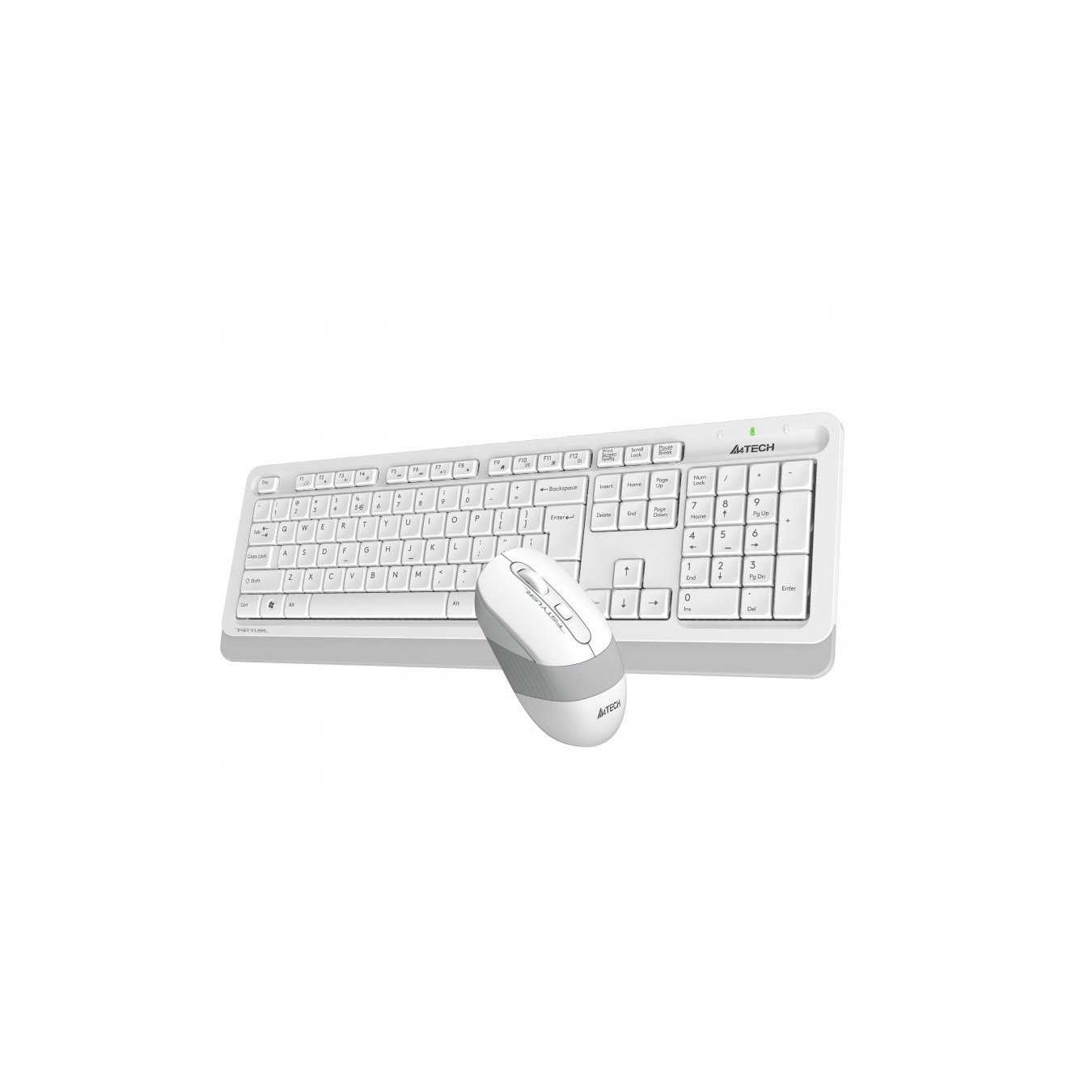 A4 TECH FG1010 KABLOSUZ STANDART BEYAZ Q KLAVYE MOUSE