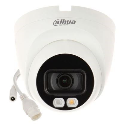 DAHUA IPC-HDW1249T-S-IL-0280B 2MP 2.8MM 30MT DAHİLİ SESLİ / FULL COLOR H265  POE IR DOME IP KAMERA