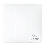 FONRİ S1N3G WIFI KABLOSUZ AKILLI DOKUNMATİK ÜÇLÜ DUVAR ANAHTARI