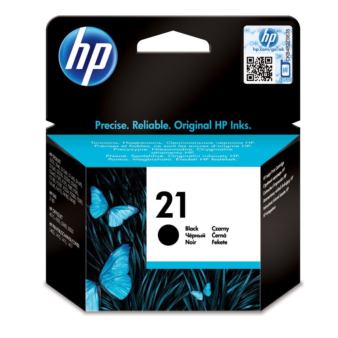HP C9351AE SIYAH KARTUS NO:21