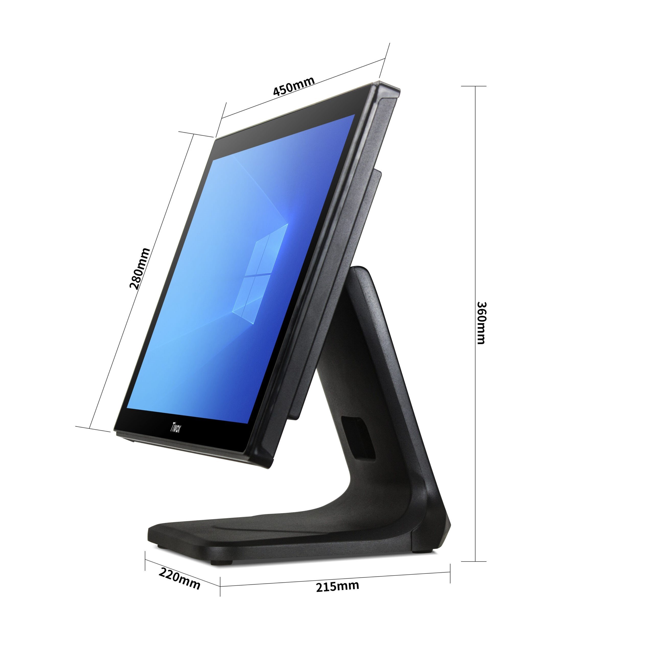 TIWOX TP-7610 I7 10.GEN 8GB/128GB SSD 18.5