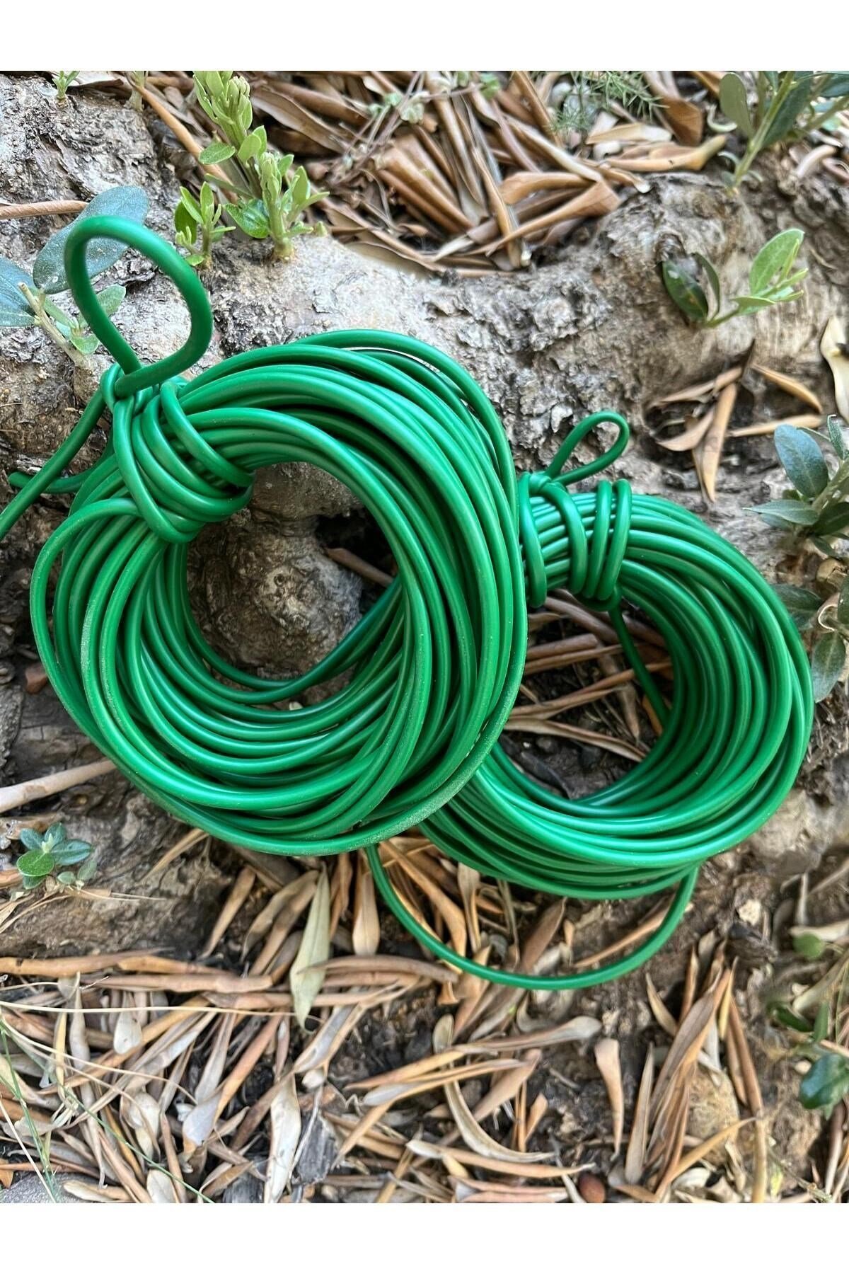 2 Adet Fidan Bağlama İpi 10 Metre - 3 mm (Toplam 20 Metre) Sera İpi Fide Bağ Dal Bitki Bağlama İpi
