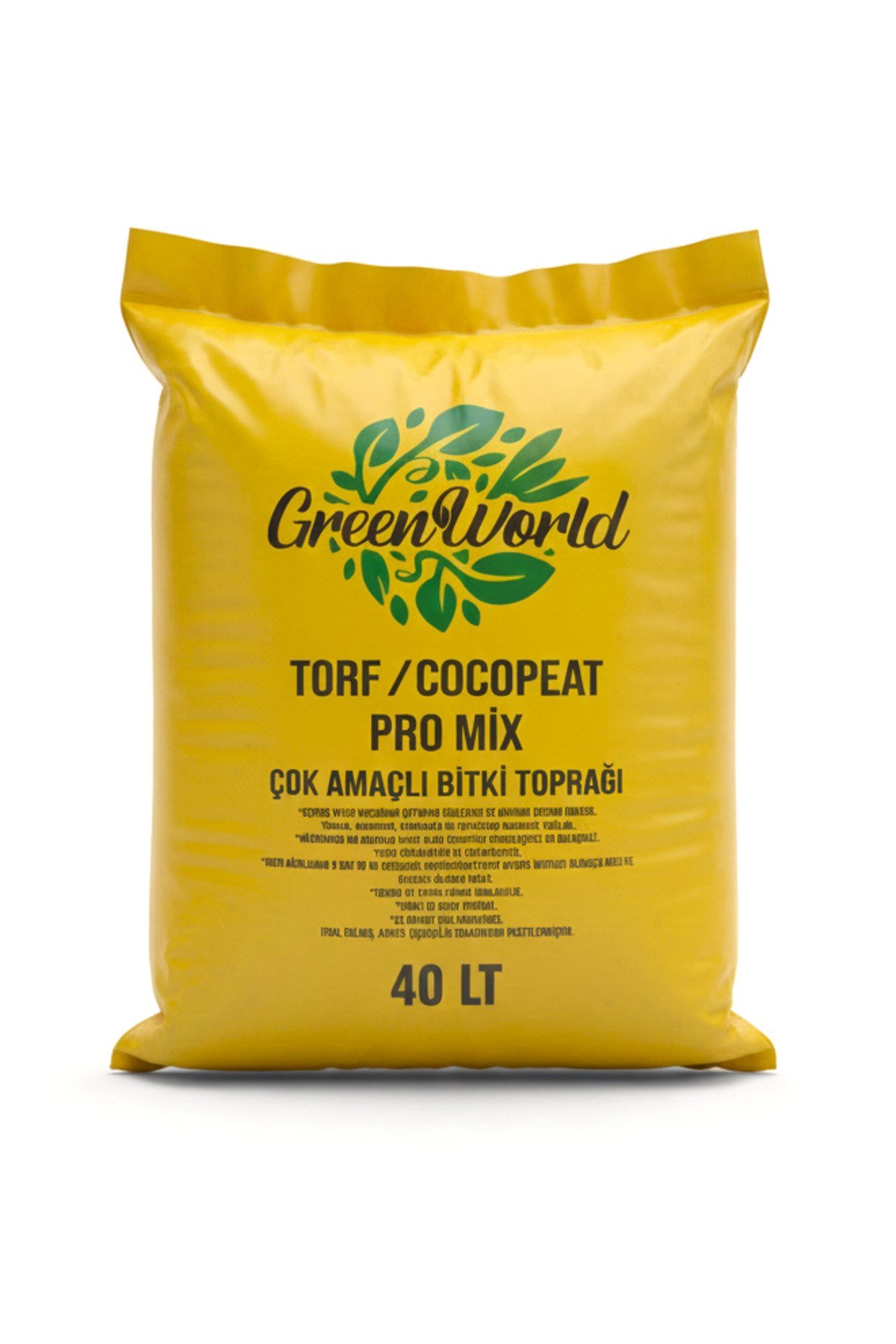 40 Litre İthal Çok Amaçlı Bitki Toprağı Torf Cocopeat Pro Mix - Kokopit Özel Karışım Saksı Harcı