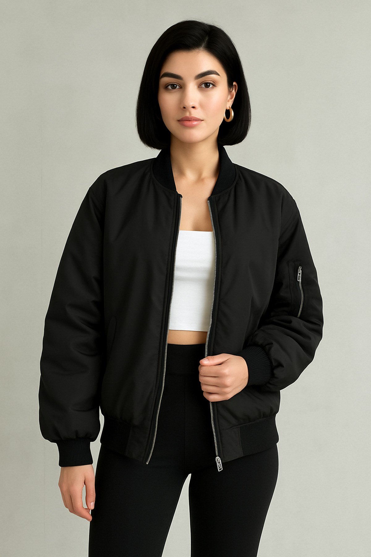 Unisex Bomber Ceket