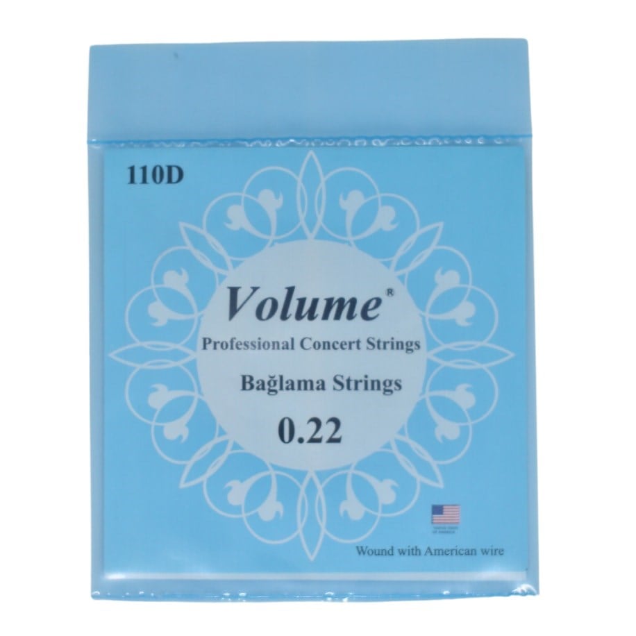 Volume 0.22 Divan Uzun Sap Boncuksuz Bağlama Teli
