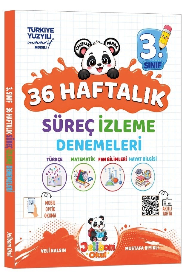 3. Sınıf 36 Haftalık Süreç İzleme Denemeleri (36+1 Fasikül)