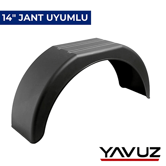 Plastik Römork Çamurluk 220 mm Genişlik