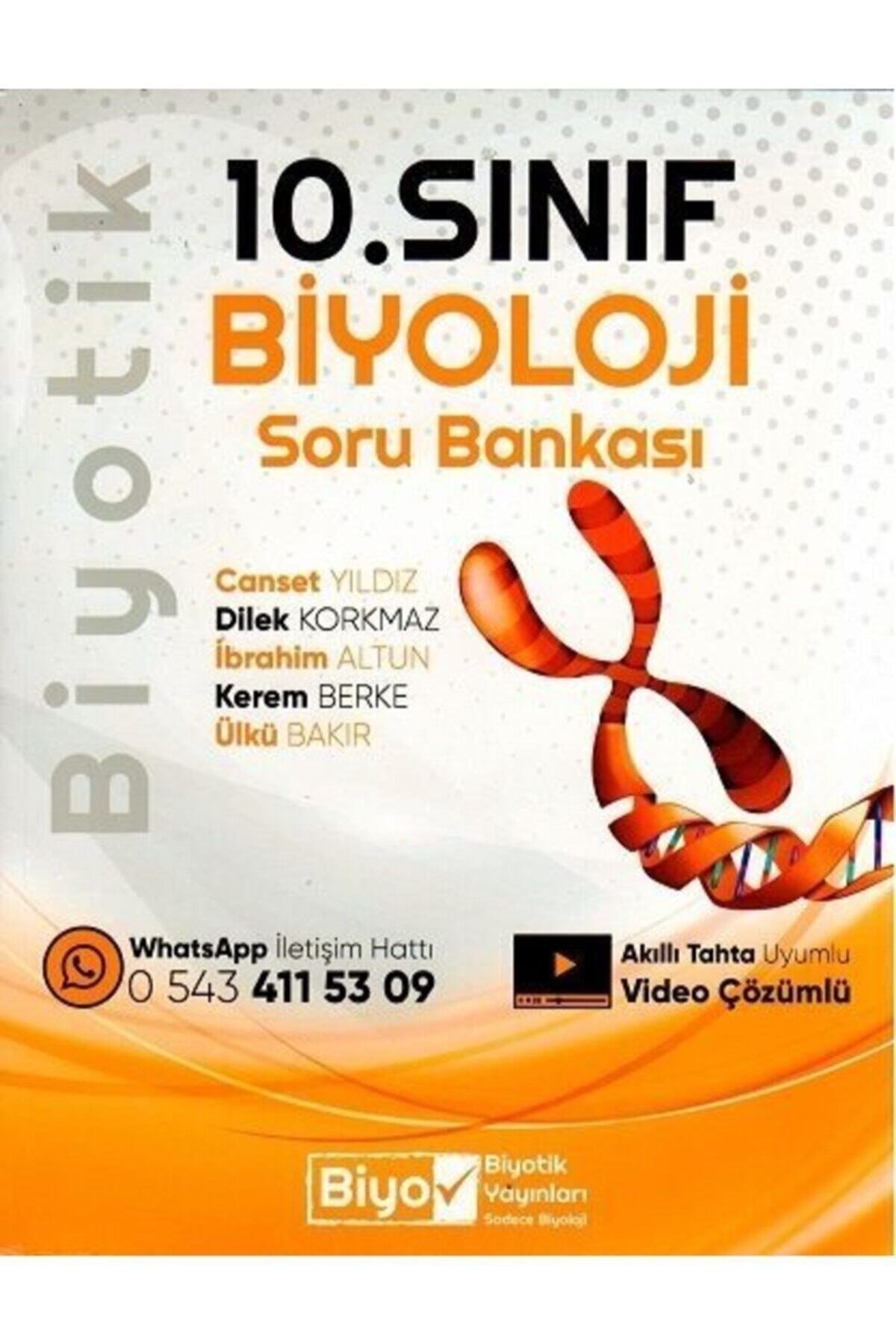 2026 10. Sınıf Biyoloji Biyotik Soru Bankası / Kolektif / Biyotik Yayınları