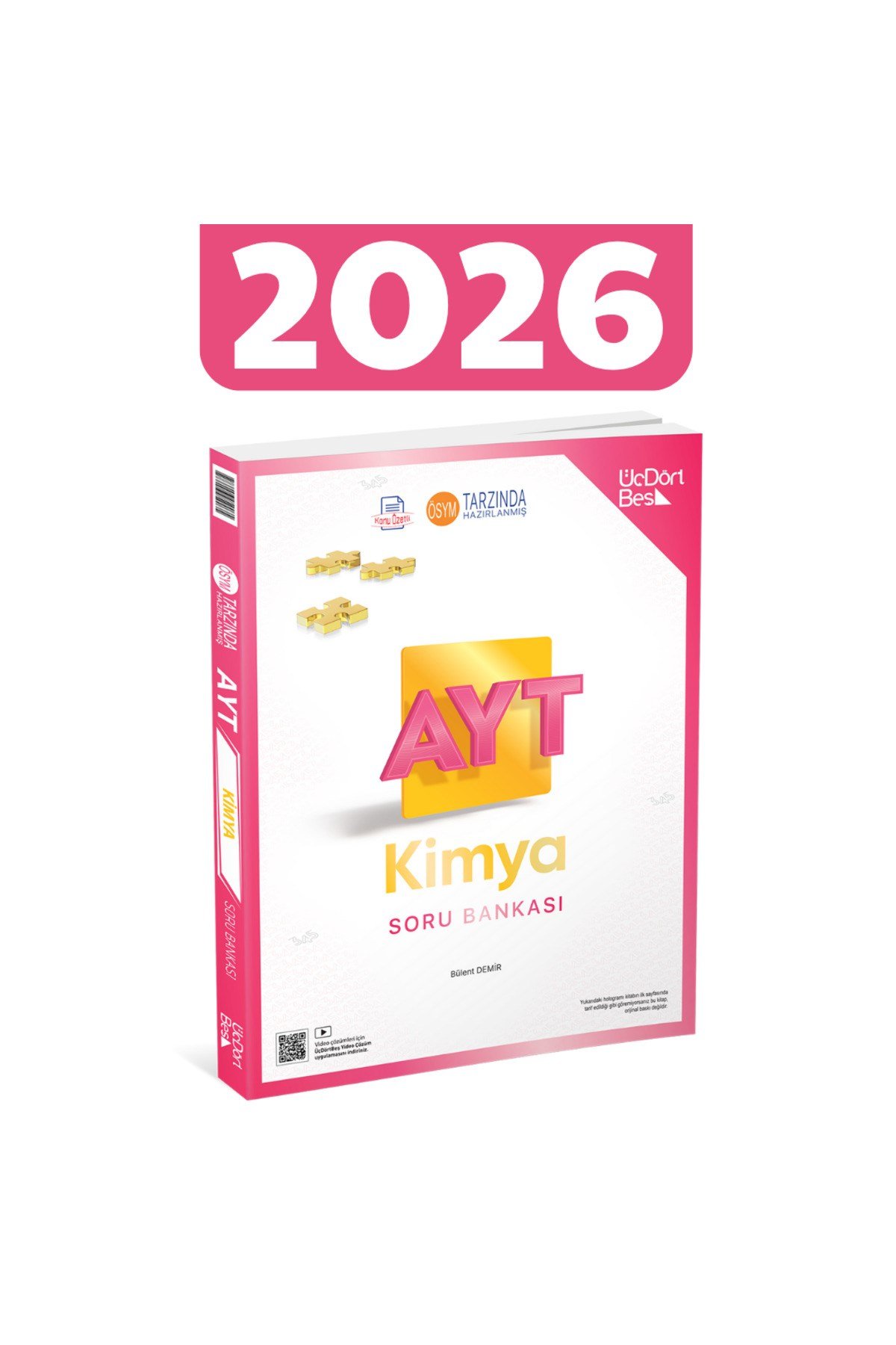 2026 345 AYT Kimya Soru Bankası - Güncel Baskı