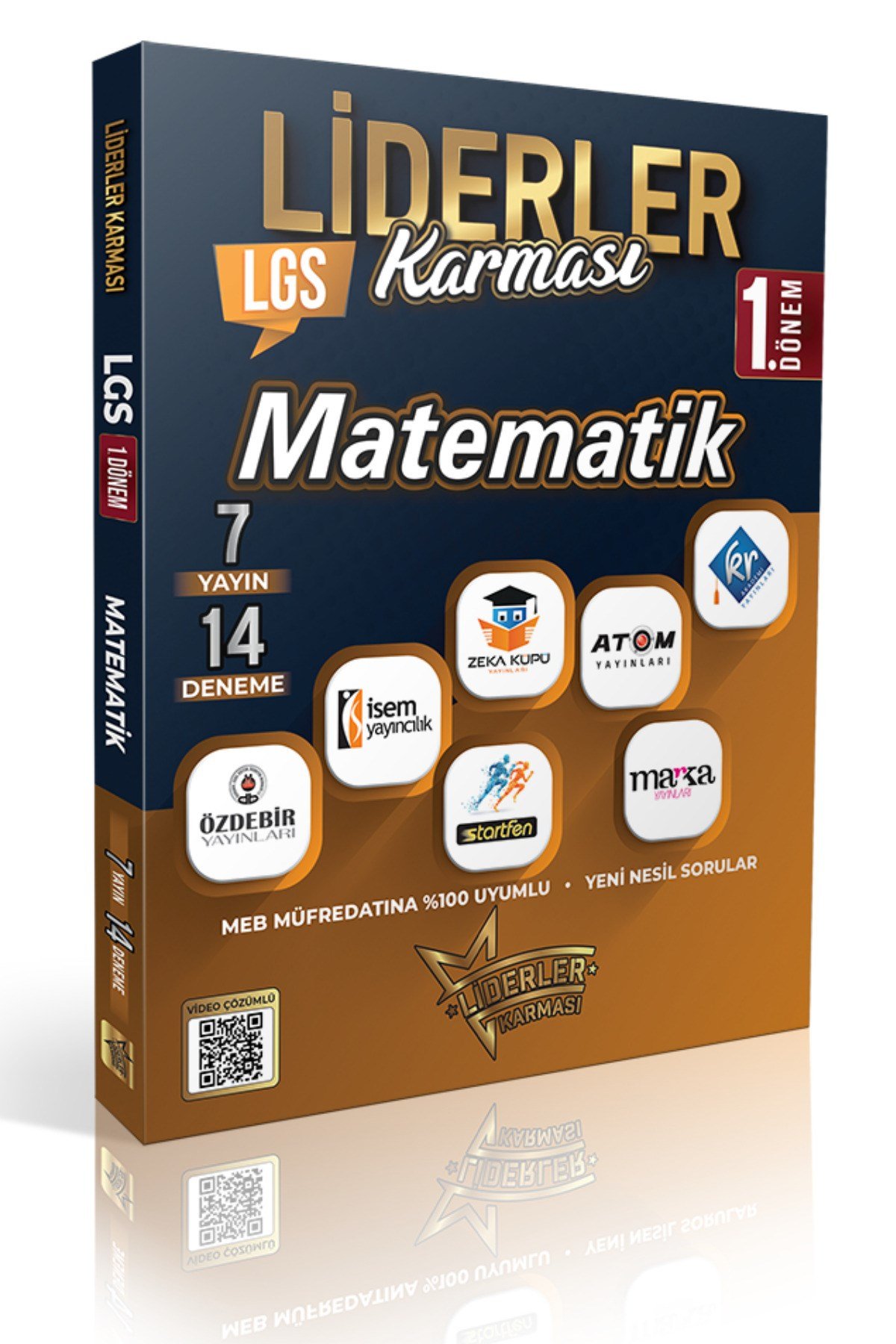2026 Model LGS 1. Dönem Matematik Denemeleri 7 Yayın 14 Deneme (Video Çözümlü)