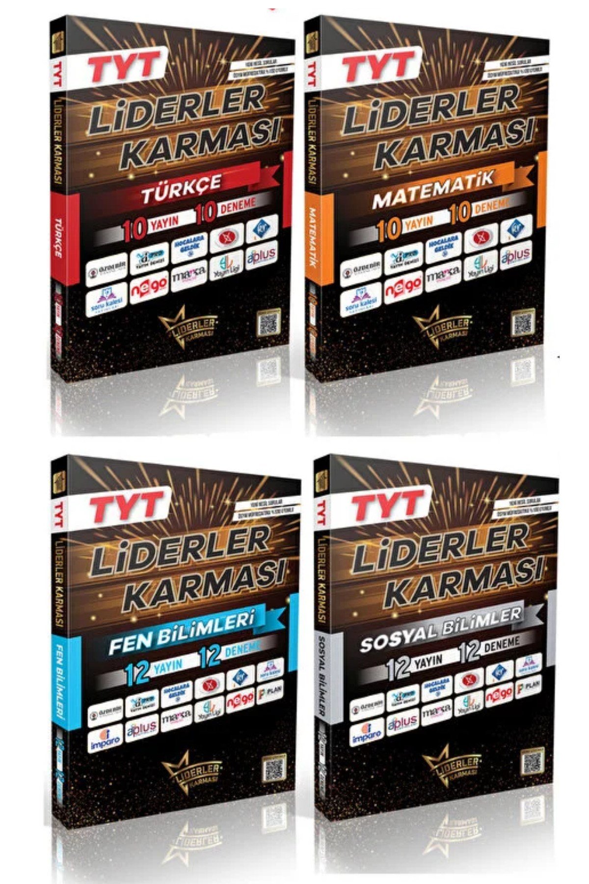 2026 Model Tyt Branş Deneme Seti (FEN, SOSYAL, TÜRKÇE, MATEMATİK) Toplam 44 Deneme