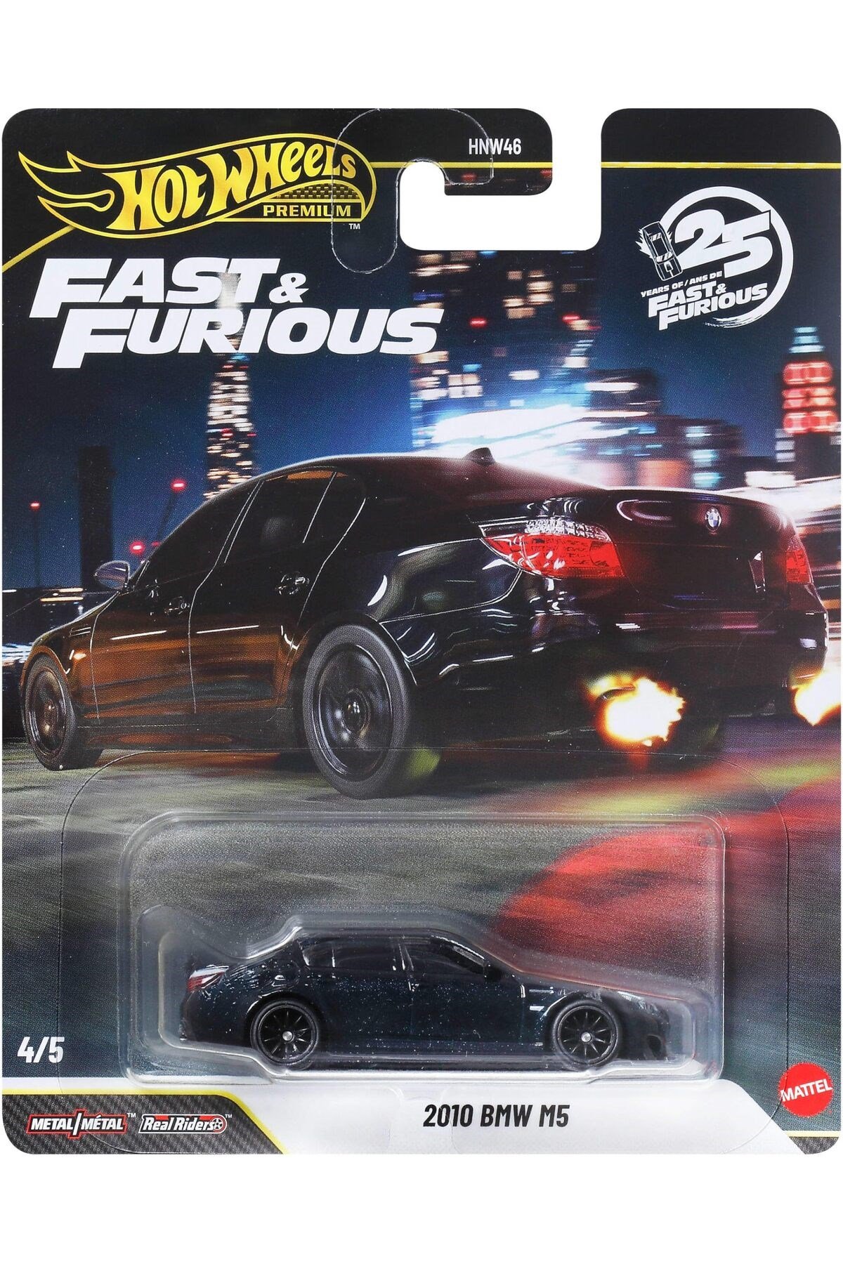 2026 Premium Fast and Furious 2010 BMW M5 Siyah JHW62