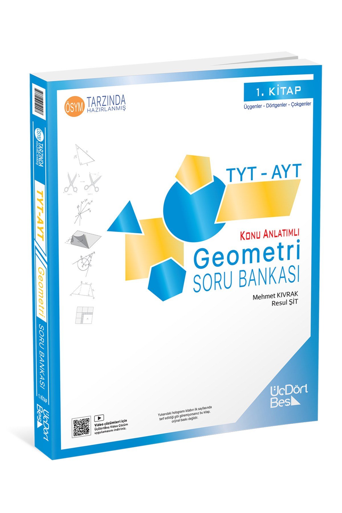 345 - TYT-AYT 2025 Model Geometri Soru Bankası - GÜNCEL BASKI