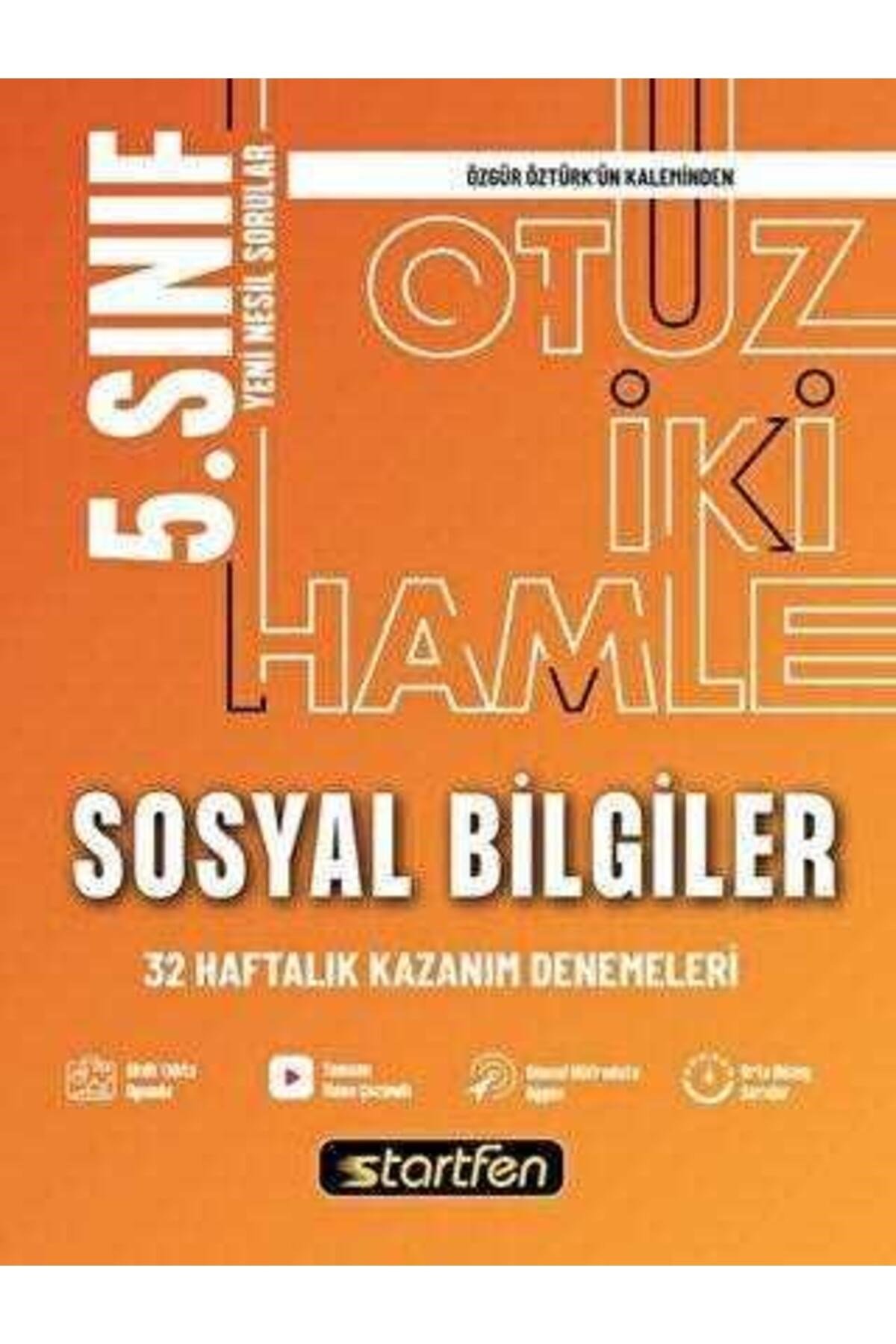 5. Sınıf Sosyal Bilgiler 32 Haftalık Kazanım Denemeleri
