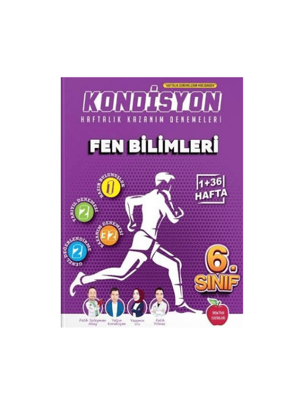 6. Sınıf Fen Bilimleri Kondisyon Haftalık Kazanım Deneme