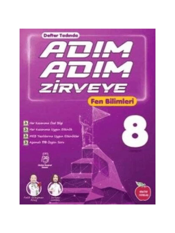 8. Sınıf Fen Bilimleri Adım Adım Zirveye Soru Bankası Yeni