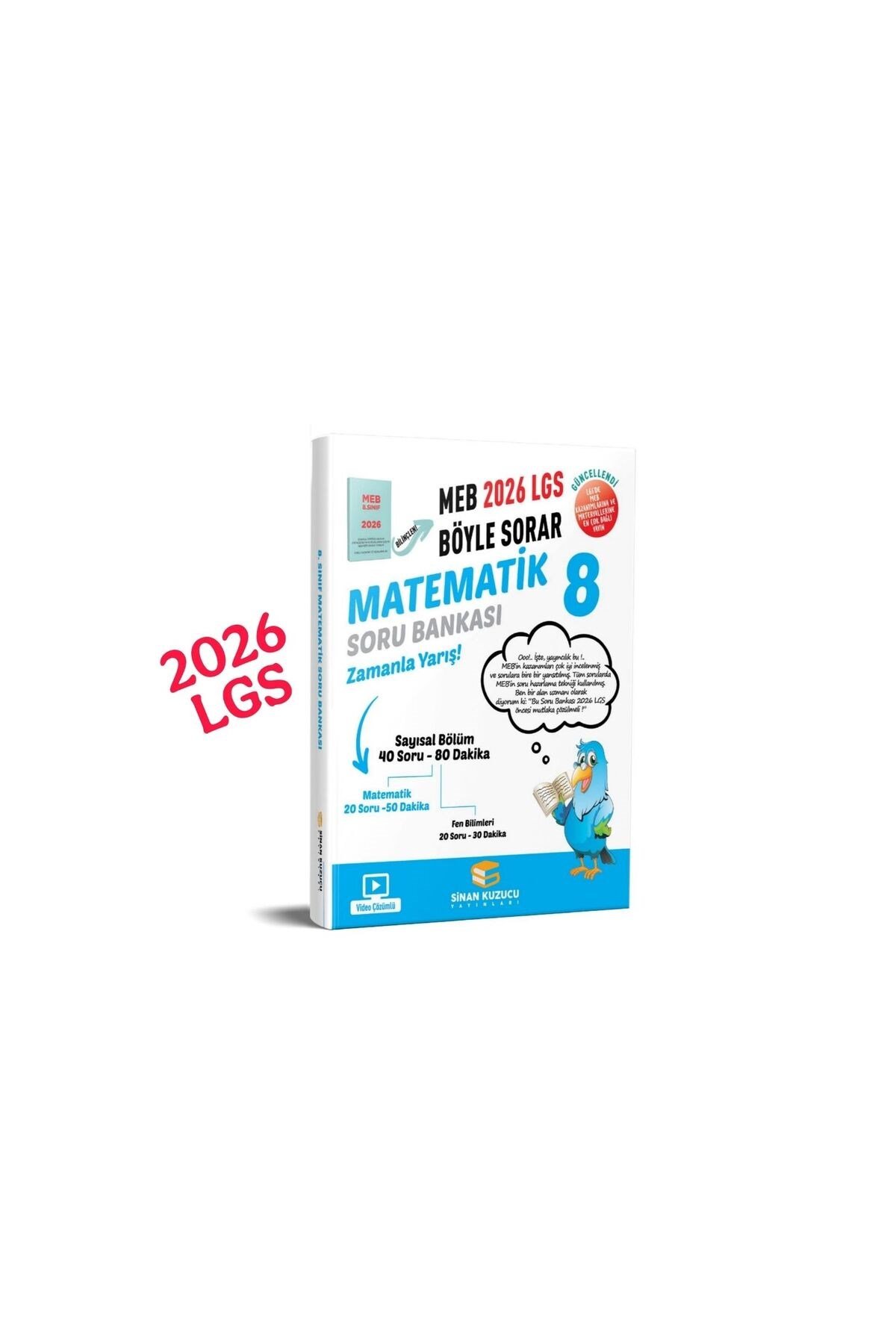 8. Sınıf 2026 Lgs Meb Böyle Sorar MATEMATİK Soru Bankası Video Çözümlü-GÜNCEL BASKI-BOOKSY