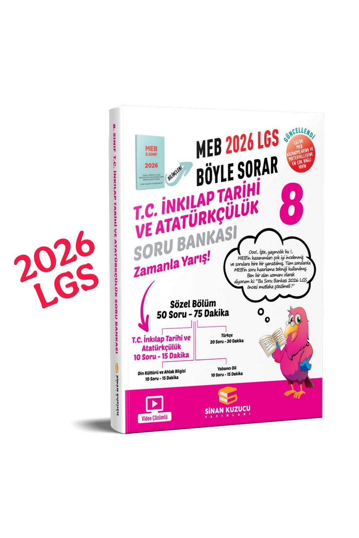 8. Sınıf 2026 Lgs Meb Böyle Sorar T.C. İNKILAP TARİHİ VE ATATÜRKÇÜLÜK Soru Bankası Video Çözümlü