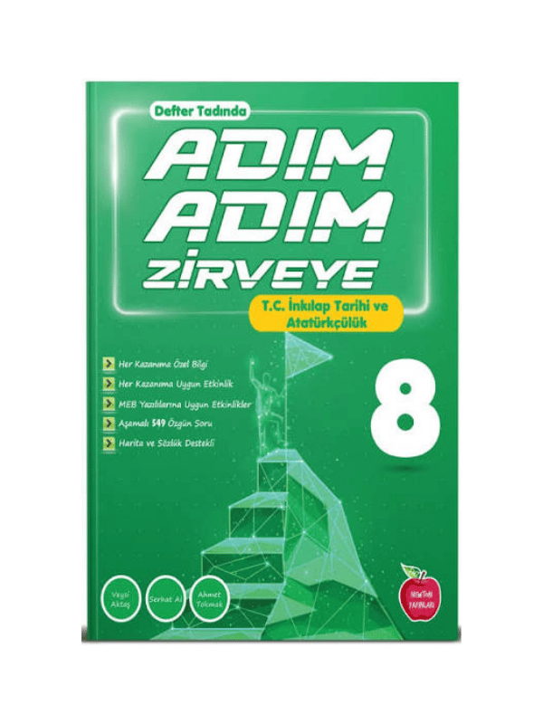 8.SINIF ADIM ADIM ZİRVEYE TC.İNKILAP TARİHİ VE ATATÜRKÇÜLÜK 