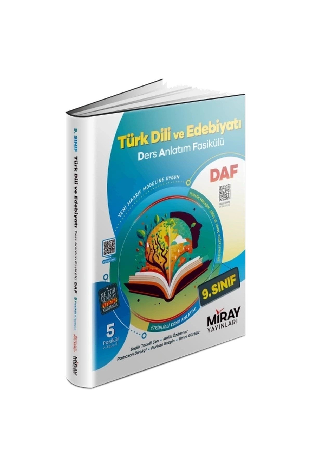 9. Sınıf Türk Dili ve Edebiyatı Daf Ders Anlatım Fasikülleri 2026 Maarif Model 2027