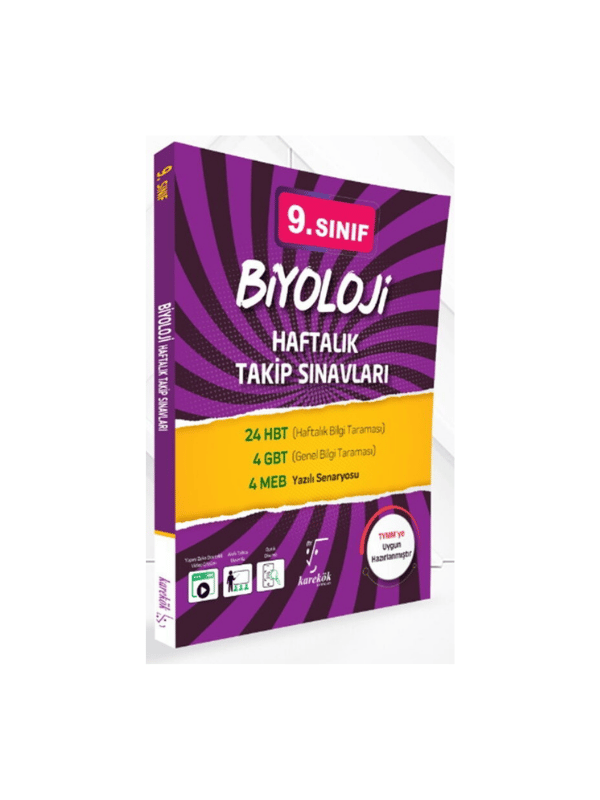 9.SINIF BİYOLOJİ HAFTALIK TAKİP SINAVLARI