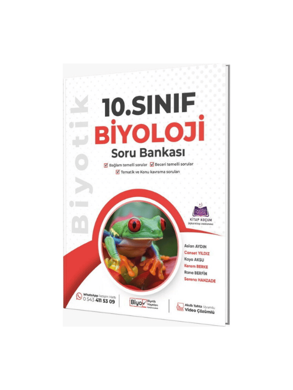 Biyotik Yayınları 10. Sınıf Biyoloji Soru Bankası 2027