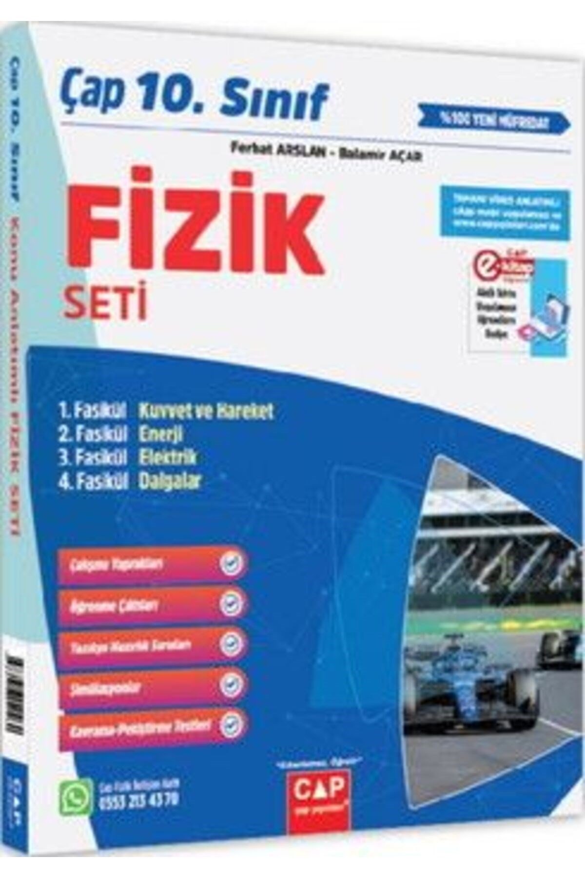 Çap Yayınları 10. Sınıf Fizik Seti