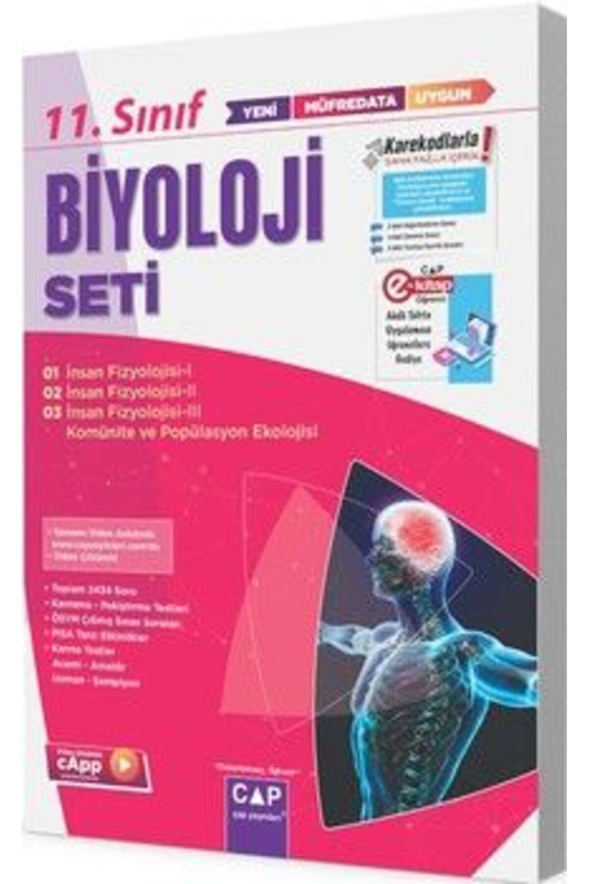 Çap Yayınları 11. Sınıf Anadolu Biyoloji Seti