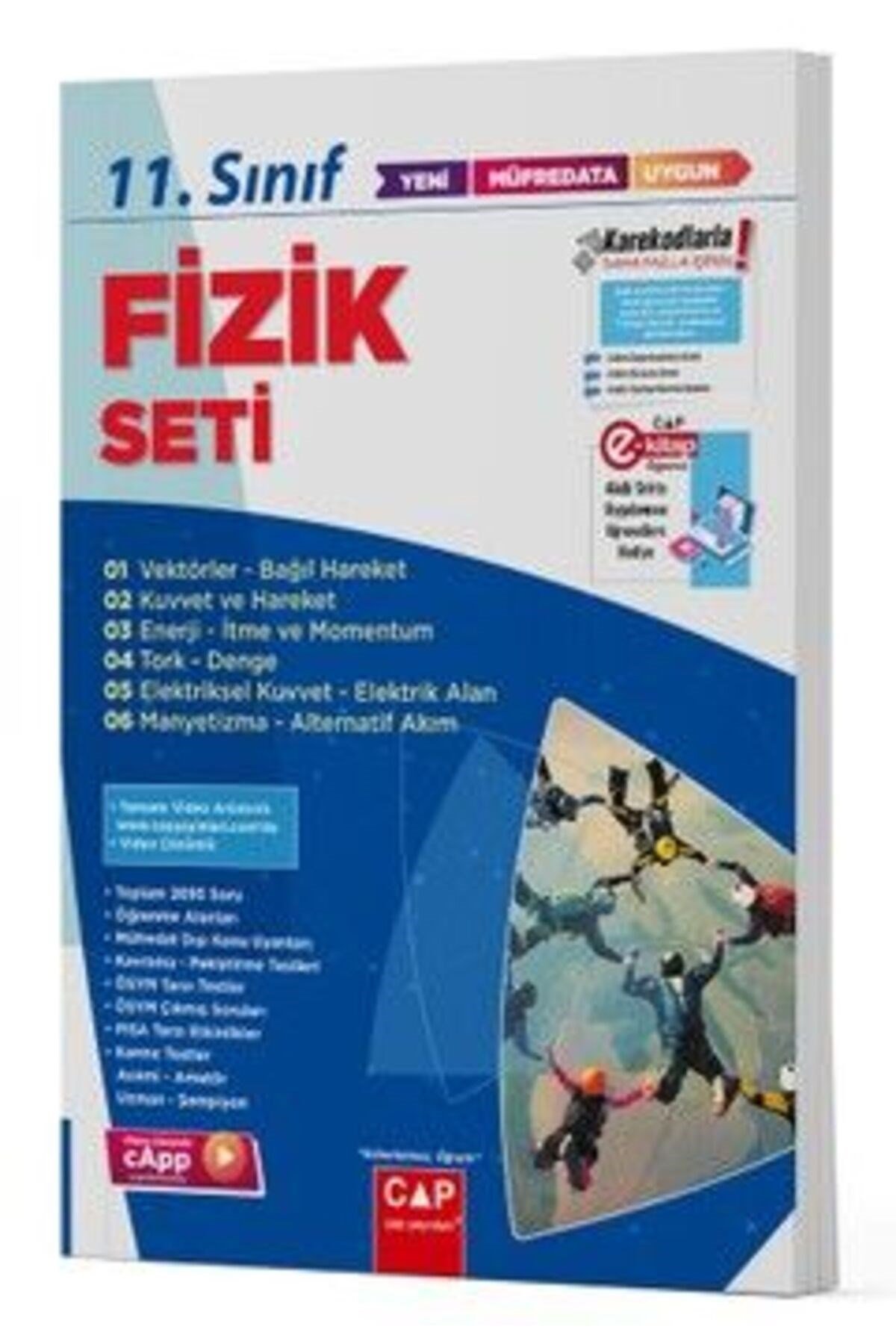 Çap Yayınları 11. Sınıf Anadolu Lisesi Fizik Seti
