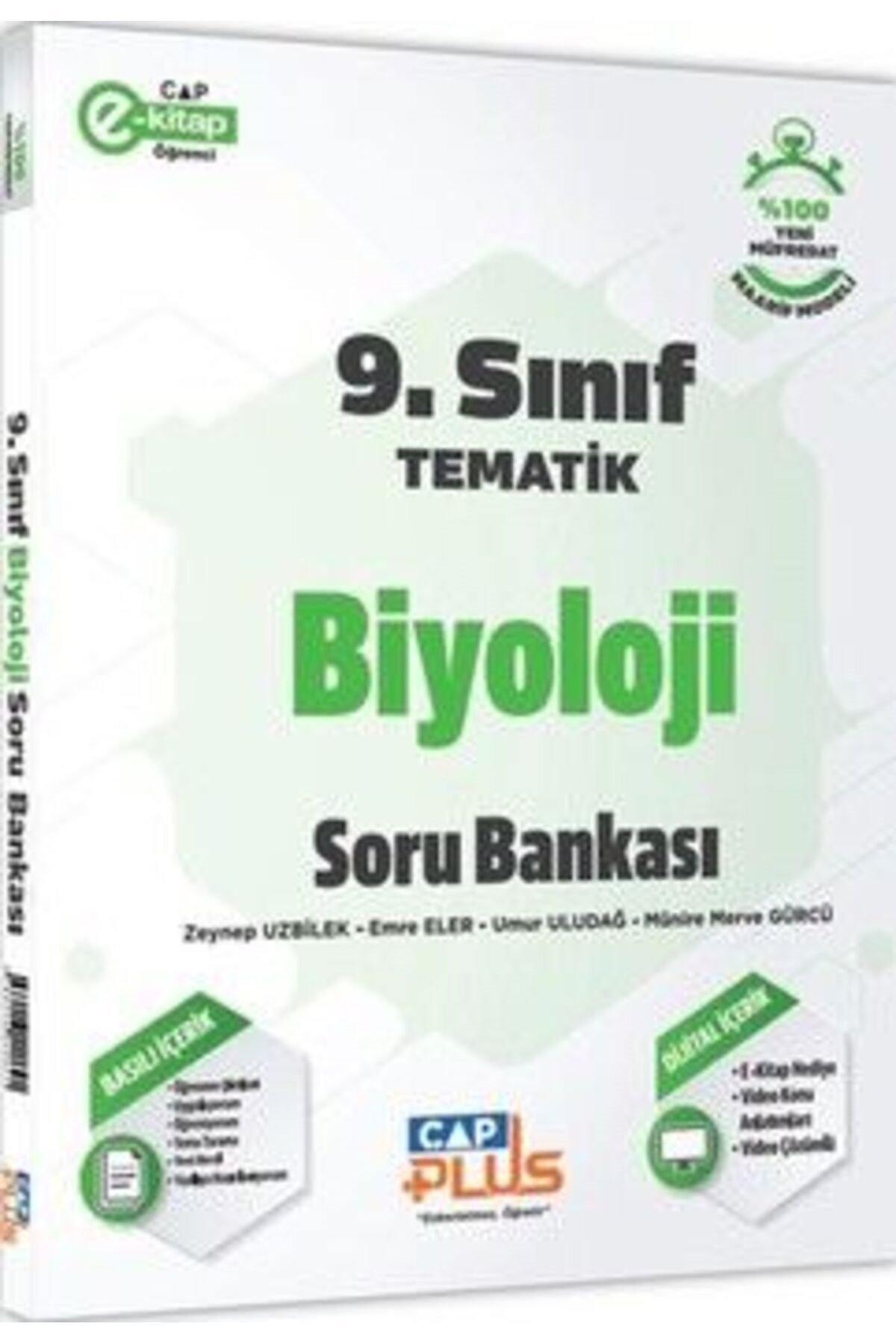 Çap Yayınları 9. Sınıf Biyoloji Tematik Soru Bankası