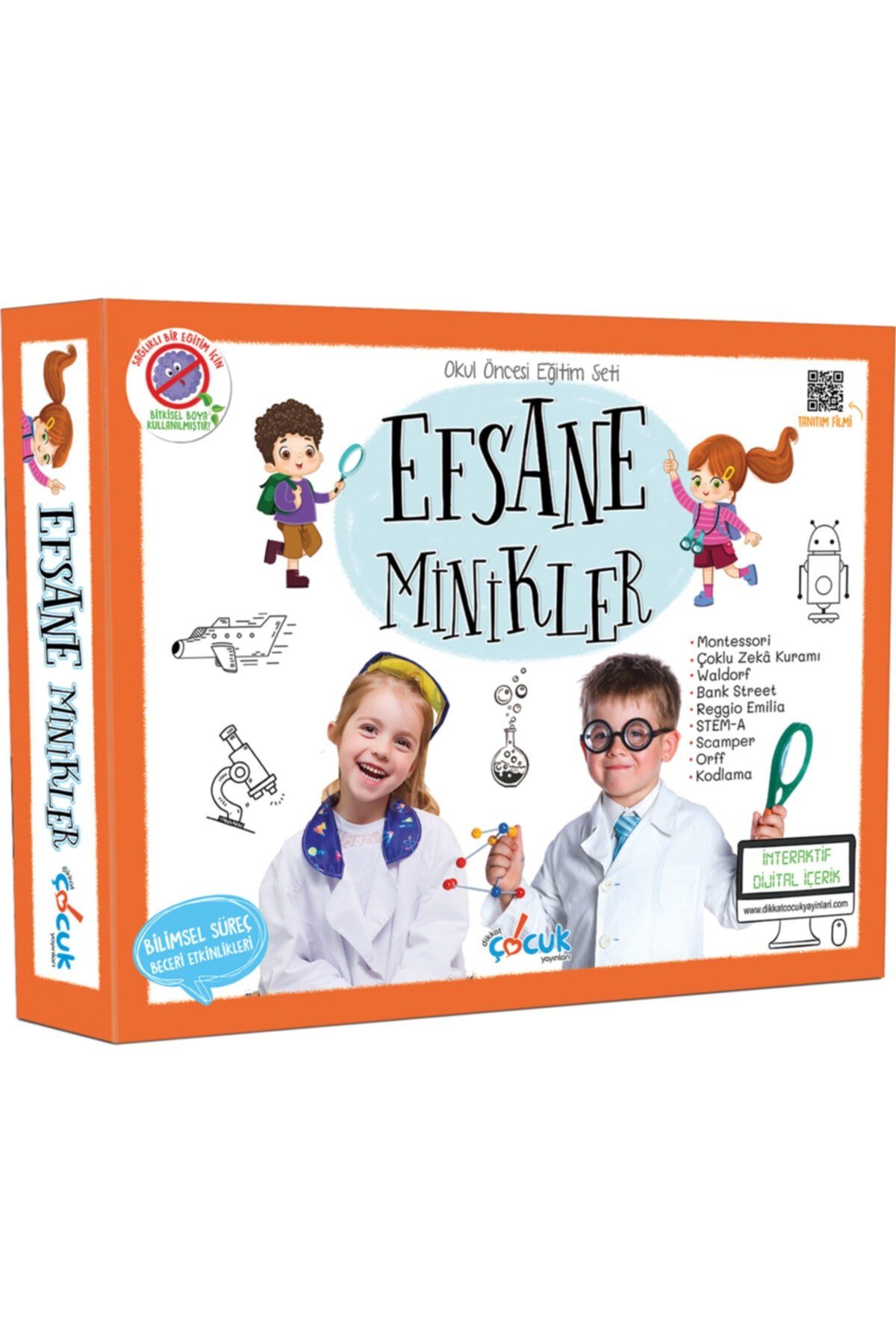 Efsane Minikler Okul Öncesi Eğitim Seti - Kolektif -